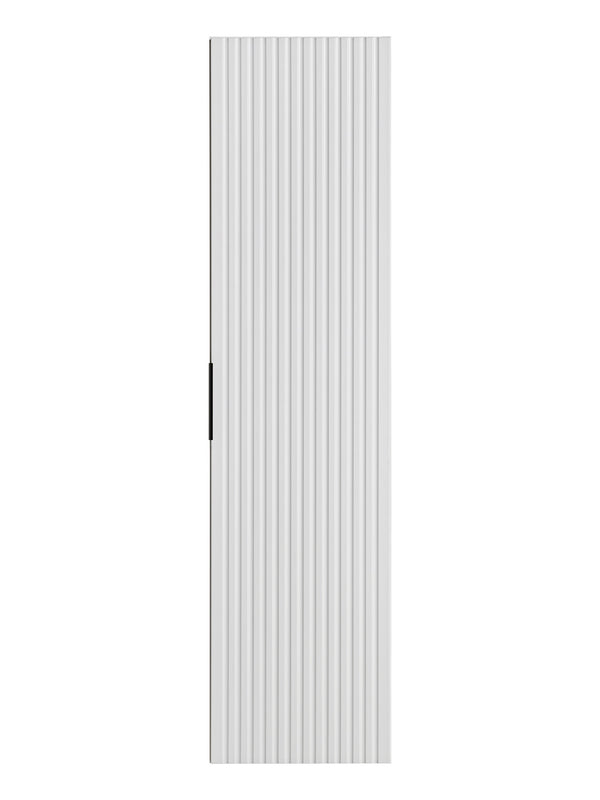 Badezimmer-Hochschrank Ardena Weiß matt 35 × 140 × 25 cm mit 1 Tür