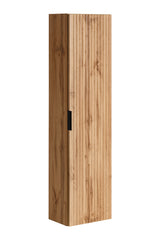 Badezimmer-Hochschrank Ardena Wotan Eiche 35 × 140 × 25 cm mit 1 Tür – Ansicht 6