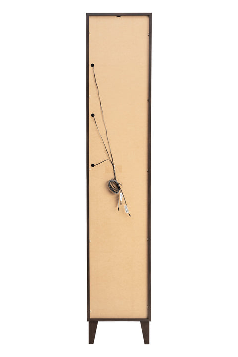 Badezimmer-Hochschrank Dorella Ristretto Eiche 40 × 205 × 35 cm mit 2 Türen – Ansicht 4