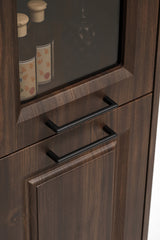Badezimmer-Hochschrank Dorella Ristretto Eiche 40 × 205 × 35 cm mit 2 Türen – Ansicht 8