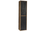 Badezimmer-Hochschrank Hamvera Beton dunkel 40 × 170 × 33 cm mit 2 Türen – Ansicht 5