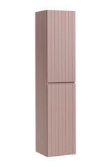 Badezimmer-Hochschrank Ikona Altrosa 35 × 160 × 33 cm mit 2 Türen