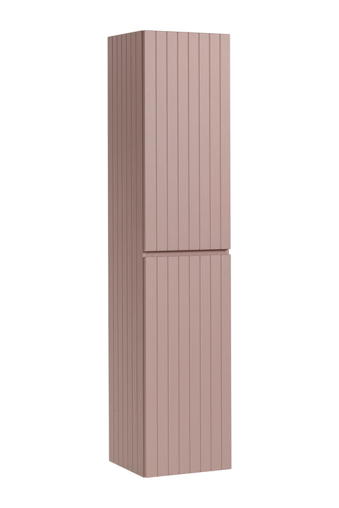 Badezimmer-Hochschrank Ikona Altrosa 35 × 160 × 33 cm mit 2 Türen