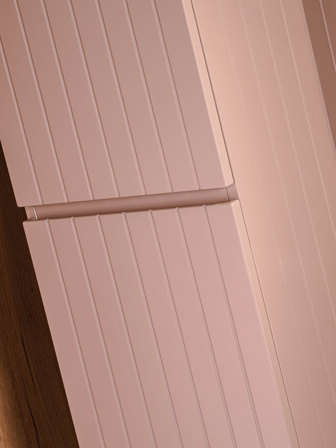 Badezimmer-Hochschrank Ikona Altrosa 35 × 160 × 33 cm mit 2 Türen – Ansicht 5