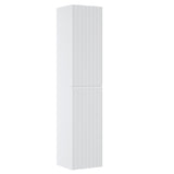 Badezimmer-Hochschrank Ikona Weiß 35 × 160 × 33 cm mit 2 Türen – Ansicht 3