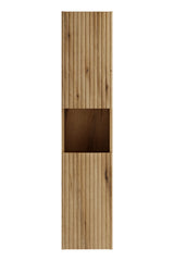 Badezimmer-Hochschrank Novira Coast Evoke Eiche 30 × 140 × 25 cm mit 2 Türen – Coast Evoke Eiche – Ansicht 2