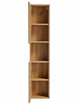 Badezimmer-Hochschrank Novira Coast Evoke Eiche 30 × 140 × 25 cm mit 2 Türen – Not applicable – Ansicht 8