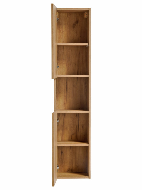 Badezimmer-Hochschrank Novira Coast Evoke Eiche 30 × 140 × 25 cm mit 2 Türen – Not applicable – Ansicht 8