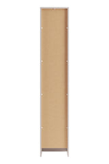 Badezimmer-Hochschrank Novira Kaschmir matt 35 × 180,5 × 39 cm mit 1 Tür, mit Wäschekorb – Ansicht 4