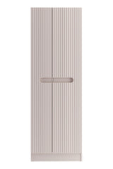 Badezimmer-Hochschrank Novira Kaschmir matt 60 × 180,5 × 39 cm mit 2 Türen – Ansicht 2