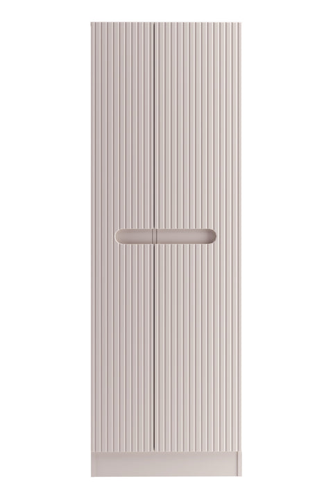 Badezimmer-Hochschrank Novira Kaschmir matt 60 × 180,5 × 39 cm mit 2 Türen – Ansicht 2