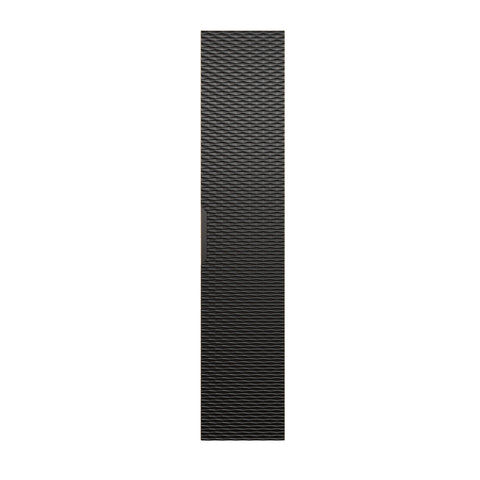 Badezimmer-Hochschrank Oceana Schwarz matt 35 × 170 × 33 cm mit 1 Tür – Ansicht 2