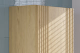 Badezimmer-Hochschrank Ovara Cremona Eiche 40 × 140 × 25,4 cm mit 1 Tür – Ansicht 5