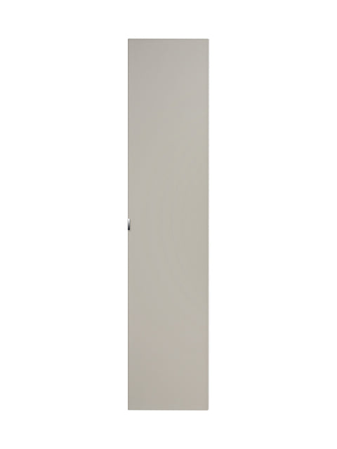 Badezimmer-Hochschrank Santora Silikongrau 35 × 160 × 33 cm mit 1 Tür und 2 Schubladen – Ansicht 2