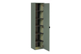 Badezimmer-Hochschrank Sombrela Schilfgrün 40 × 172 × 35 cm mit 1 Tür, mit LED-Beleuchtung – Ansicht 4