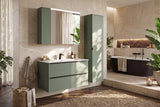Badezimmer-Hochschrank Sombrela Schilfgrün 40 × 172 × 35 cm mit 1 Tür, mit LED-Beleuchtung – Ansicht 8