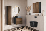 Badezimmer-Hochschrank Talvera Casella Eiche 30 × 140 × 25,5 cm mit 1 Tür – Ansicht 6