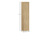 Badezimmer-Hochschrank Terrana Cremona Eiche 30 × 140 × 25 cm mit 1 Tür – Ansicht 8
