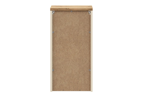 Badezimmer-Oberschrank Balvina Kaschmir matt 35 × 70 × 20 cm mit 1 Tür – Ansicht 4