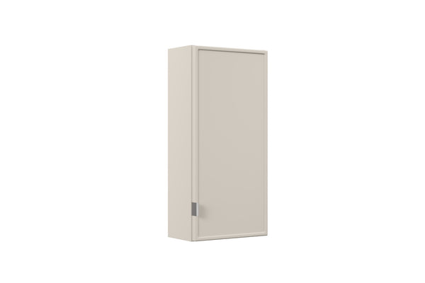 Badezimmer-Oberschrank Bellisa Kaschmir matt 35 × 75 × 19 cm mit 1 Tür