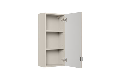 Badezimmer-Oberschrank Bellisa Kaschmir matt 35 × 75 × 19 cm mit 1 Tür – Ansicht 3