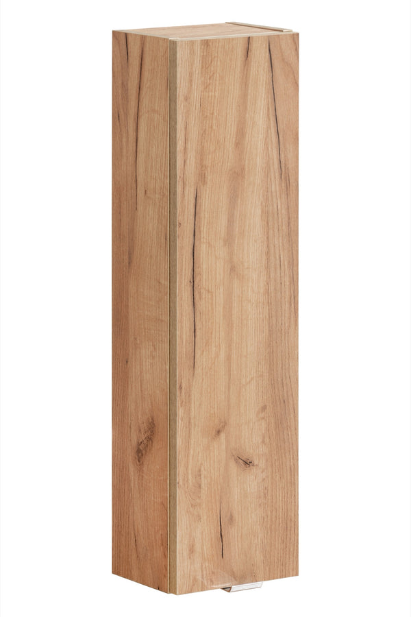 Badezimmer-Oberschrank Caprena Golden Craft Eiche 20 × 75 × 16 cm mit 1 Tür