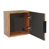 Badezimmer-Oberschrank Diamora Wotan Eiche 31,2 × 31,4 × 18 cm mit 1 Tür