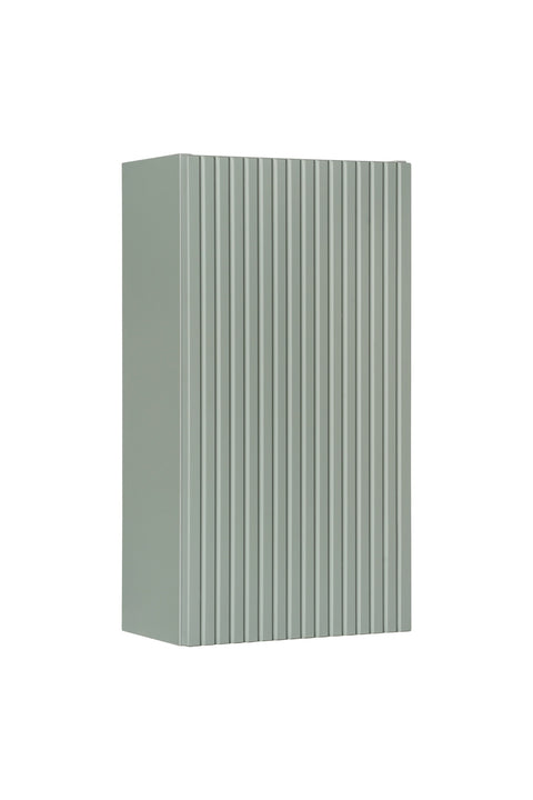 Badezimmer-Oberschrank Linora Schilfgrün 30 × 57 × 18,9 cm mit 1 Tür