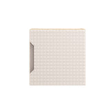 Badezimmer-Oberschrank Luxera Beige 35 × 35 × 19 cm mit 1 Tür – Ansicht 2