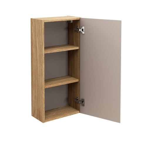 Badezimmer-Oberschrank Luxera Beige 35 × 75 × 19 cm mit 1 Tür – Ansicht 3