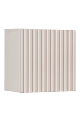 Badezimmer-Oberschrank Novira Kaschmir matt 30 × 30 × 18,9 cm mit 1 Tür