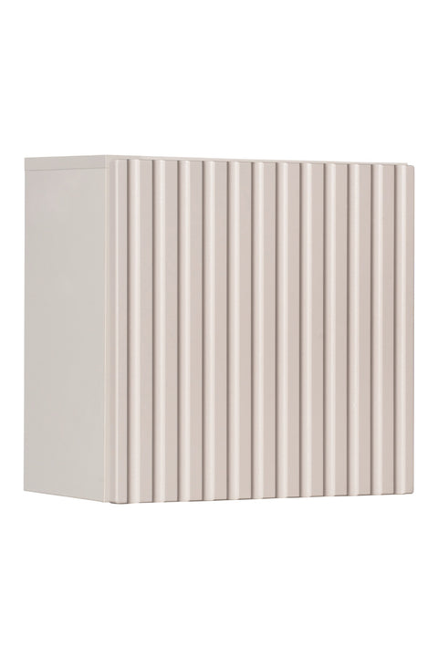 Badezimmer-Oberschrank Novira Kaschmir matt 30 × 30 × 18,9 cm mit 1 Tür