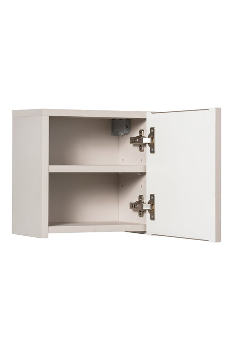 Badezimmer-Oberschrank Novira Kaschmir matt 30 × 30 × 18,9 cm mit 1 Tür – Ansicht 3