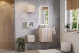 Badezimmer-Oberschrank Novira Kaschmir matt 30 × 30 × 18,9 cm mit 1 Tür – Ansicht 6