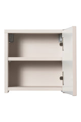 Badezimmer-Oberschrank Novira Kaschmir matt 30 × 30 × 18,9 cm mit 1 Tür – Ansicht 8