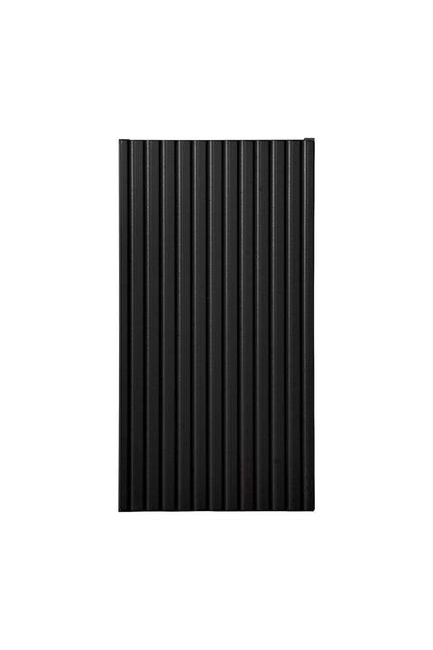 Badezimmer-Oberschrank Novira Schwarz matt 30 × 57 × 18,9 cm mit 1 Tür – Ansicht 2