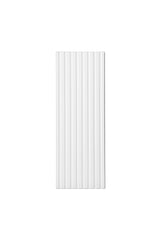 Badezimmer-Oberschrank Novira Weiß matt 20 × 57 × 18,9 cm mit 1 Tür – Ansicht 2