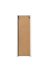 Badezimmer-Oberschrank Novira Weiß matt 20 × 57 × 18,9 cm mit 1 Tür – Ansicht 4