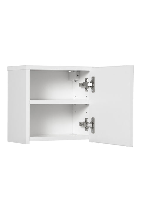 Badezimmer-Oberschrank Novira Weiß matt 30 × 30 × 18,9 cm mit 1 Tür – Ansicht 3