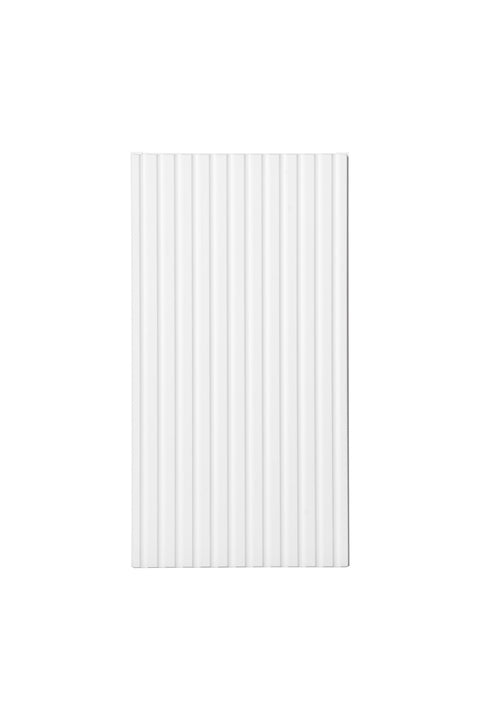 Badezimmer-Oberschrank Novira Weiß matt 30 × 57 × 18,9 cm mit 1 Tür – Ansicht 2