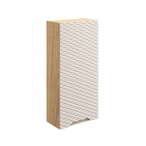 Badezimmer-Oberschrank Oceana Beige 35 × 75 × 19 cm mit 1 Tür