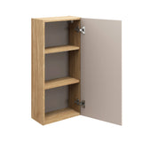 Badezimmer-Oberschrank Oceana Beige 35 × 75 × 19 cm mit 1 Tür – Ansicht 3