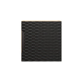Badezimmer-Oberschrank Oceana Schwarz matt 35 × 35 × 19 cm mit 1 Tür – Ansicht 2
