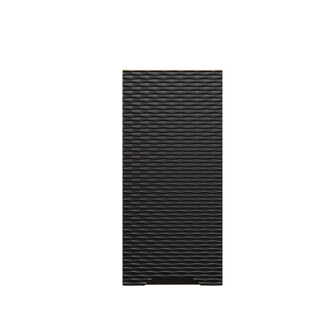Badezimmer-Oberschrank Oceana Schwarz matt 35 × 75 × 19 cm mit 1 Tür – Ansicht 2