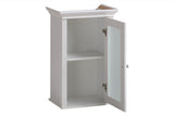 Badezimmer-Oberschrank Palvera Weiß 48 × 76 × 33 cm mit 1 Tür – Ansicht 2