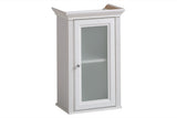 Badezimmer-Oberschrank Palvera Weiß 48 × 76 × 33 cm mit 1 Tür – Ansicht 3