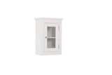 Badezimmer-Oberschrank Romanza Weiß 45 × 70 × 26 cm mit 1 Tür – Ansicht 2