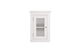 Badezimmer-Oberschrank Romanza Weiß 45 × 70 × 26 cm mit 1 Tür – Ansicht 3