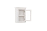 Badezimmer-Oberschrank Romanza Weiß 45 × 70 × 26 cm mit 1 Tür – Ansicht 4