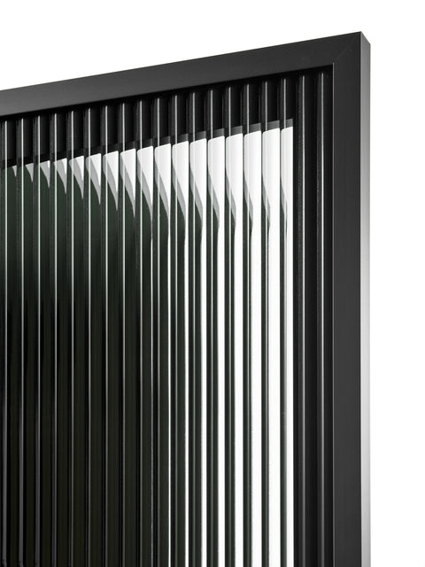 Badezimmer-Oberschrank Sombrela Glass 40 × 78 × 19 cm mit 1 Tür, mit LED-Beleuchtung – Ansicht 6